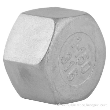 Investment Casting Screwed Stainless Steel Hexagon Cap